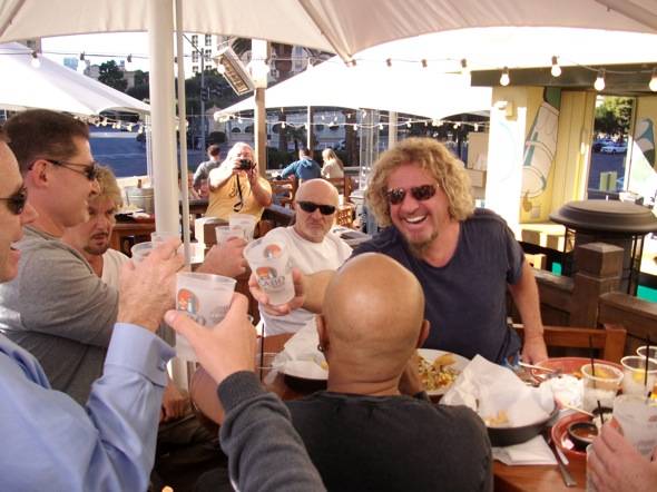 Haute Event: Sammy Hagar Dines at His Cabo Wabo Cantina
