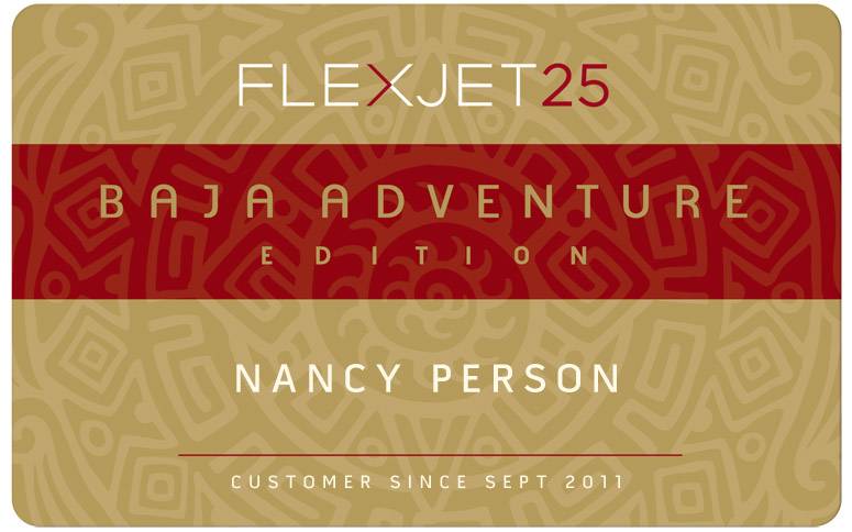 Haute Holiday Gift – The Flexjet 25 Jet Card – Baja Adventure Edition