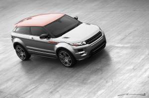 Grey and Orange Evoque