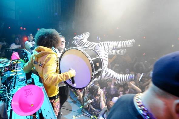 Haute Event: Redfoo and the Party Rock Crew Celebrate Their Final Event of 2011 at Marquee