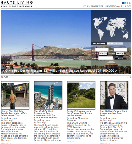 Live Haute with the Haute Living Real Estate Network