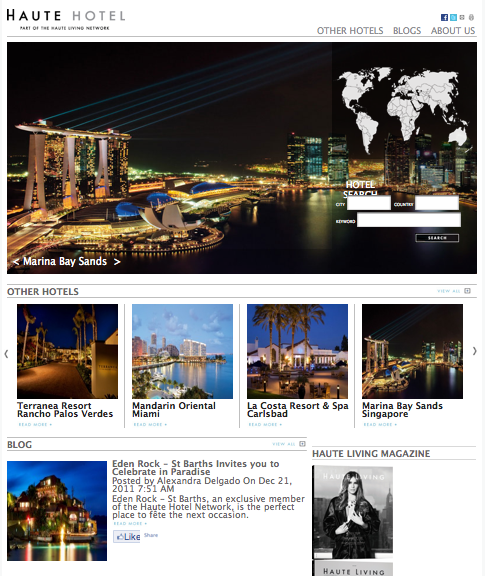 Find Reviews, Booking Specials and More on the Haute Hotel Network