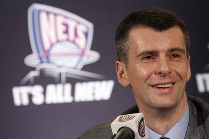N.J. Nets Billionaire Owner Mikhail Prokhorov to Run for President