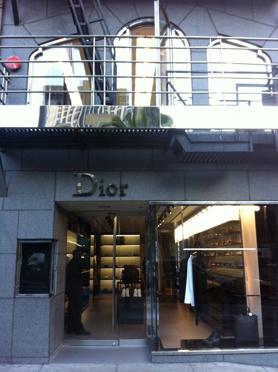 Dior Homme Store Opens in Union Square, San Francisco