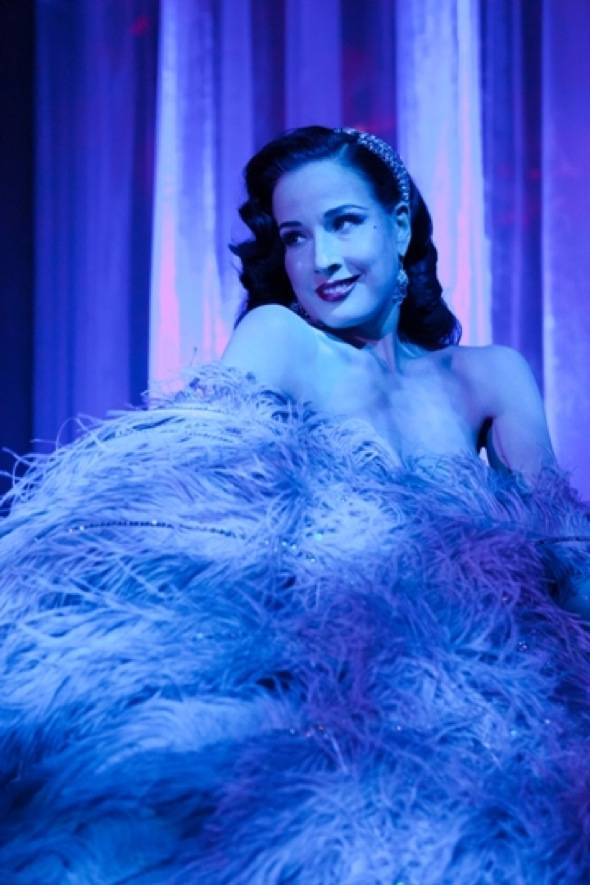 Haute Event: Dita Von Teese Puts On Her Burlesque Show at Hyde Lounge
