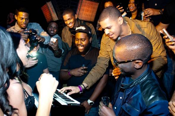 Haute Event: J. Cole Celebrates His 27th Birthday at Lavo