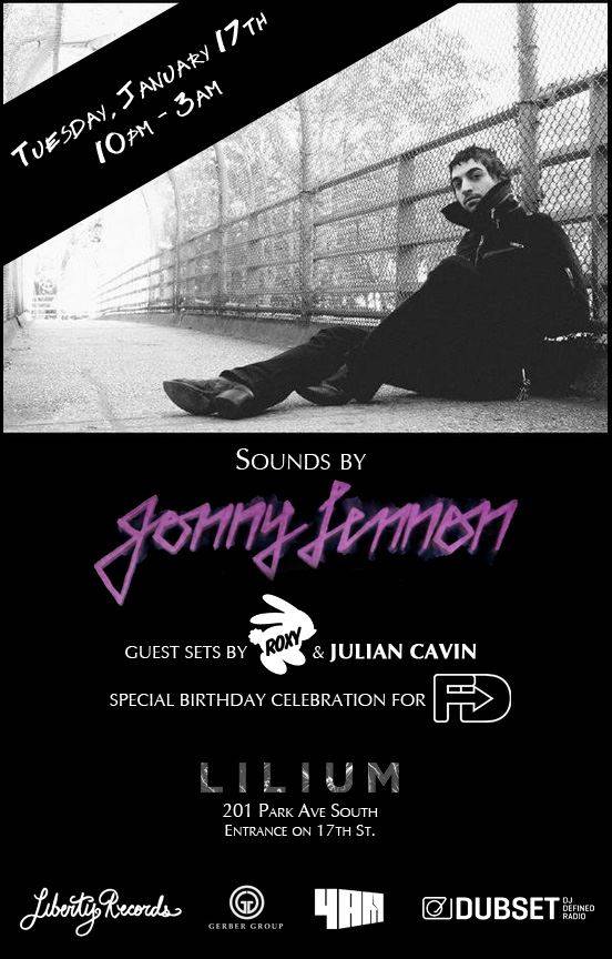 Lilium Hosts Late Night Party With Jonny Lennon