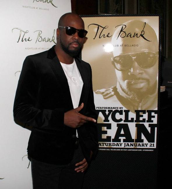 Haute Event: Wyclef Jean Performs at The Bank