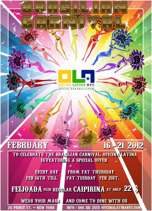 Oficina Latina Celebrating the Brazilian Carnival in New York