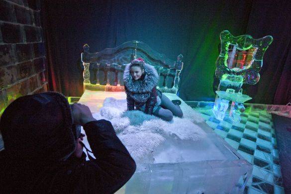 Russia’s First-Ever Snow City Opens In Moscow