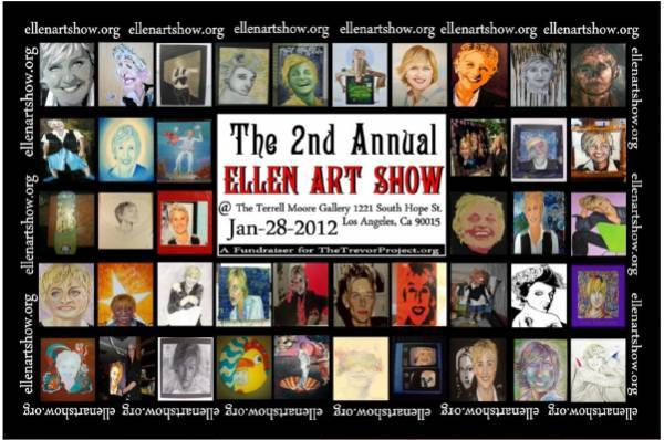 The 2nd Annual Ellen Art Show in LA