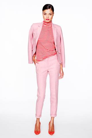 Mercedes-Benz Fashion Week: J.Crew Designer Jenna Lyons Combines Color, Texture and Prints for Fall