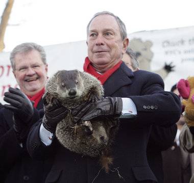 Haute 100 New York Update: Mayor Michael Bloomberg Meets Staten Island Chuck Again