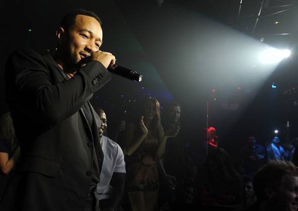 Haute Event: John Legend and T-Pain Perform at 1 OAK for Light Up Las Vegas