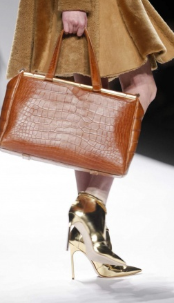 Mercedes-Benz Fashion Week: J. Mendel F/W 2012 Runway Show Attended by Mary-Kate and Ashley Olsen