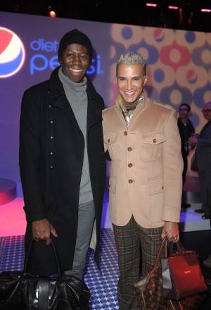 Jay Alexander and Jay Manuel at the Diet Pepsi Style Studio in NYC 2.9.12