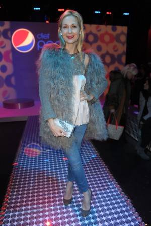 Kelly Rutherford at the Diet Pepsi Style Studio Fashion Show in NYC 2.9.12