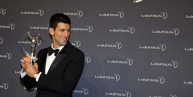 Novak Djokovic Wins Laureus World Sportsman of the Year Award