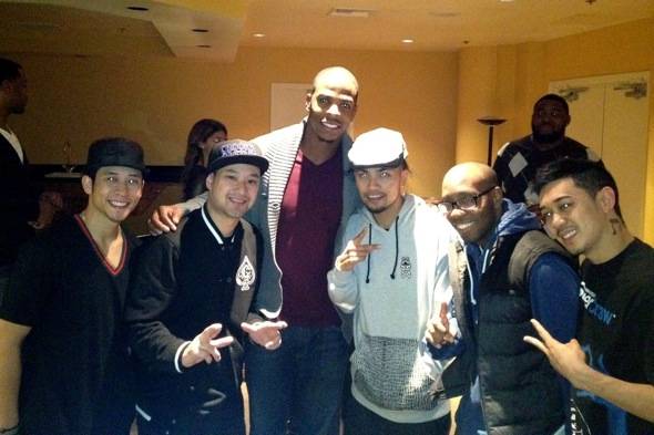 Haute Event: Troy Polamalu and Stephen Williams Attend Jabbawockeez