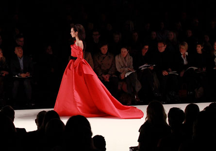 Haute 100 New York Update: Carolina Herrera Widely Praised for her Fall 2012 Show