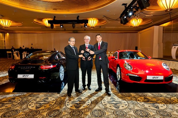 Porsche Unveils New Generation of 911 Carrera and Carrera S in Singapore