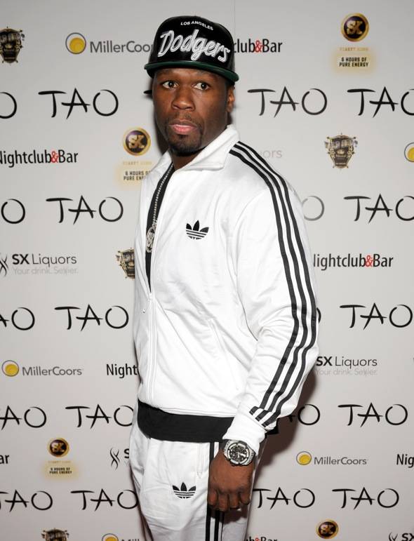 Haute Event: 50 Cent, Floyd Mayweather Jr. Help Close Out the 2012 Nightclub & Bar Convention at Tao