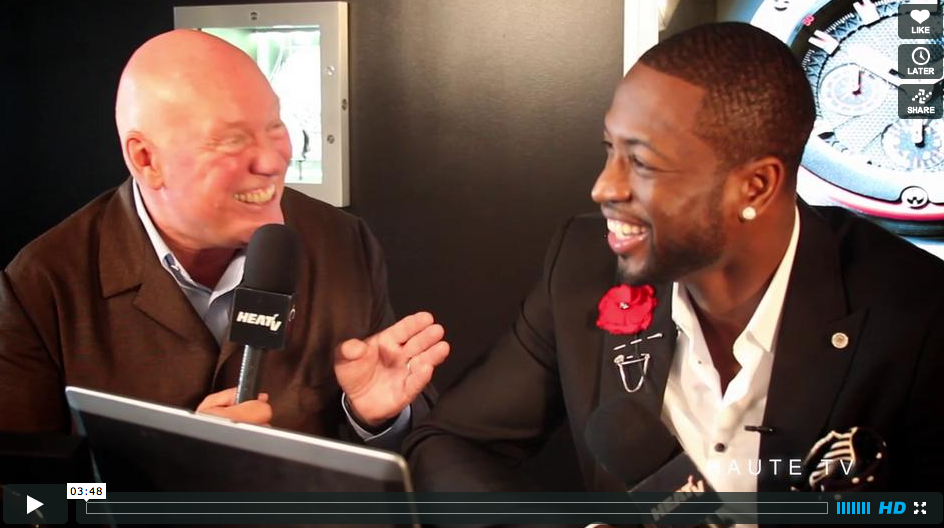 Haute Time Presents Hublot VIP Event With Miami Heat’s Dwyane Wade & Udonis Haslem