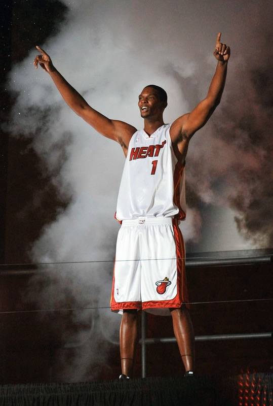 Haute 100 Miami Update: Chris Bosh Hosts Private Land Rover Half Time Show