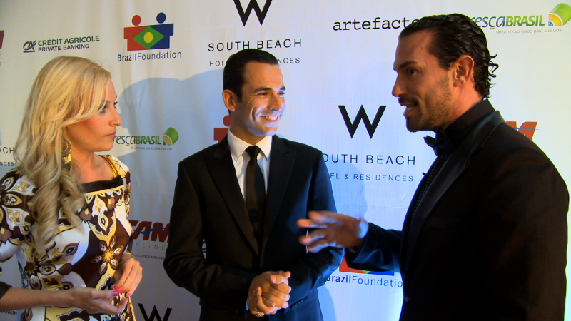 Haute 100 Miami Update: Helio Castroneves Spearheads Brazil Foundation Gala at W SoBe