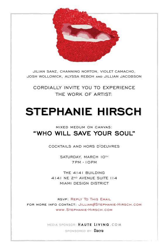 Hand Crafted: NY-Based Artist, Stephanie Hirsch Brings Mixed-Medium Art to Miami