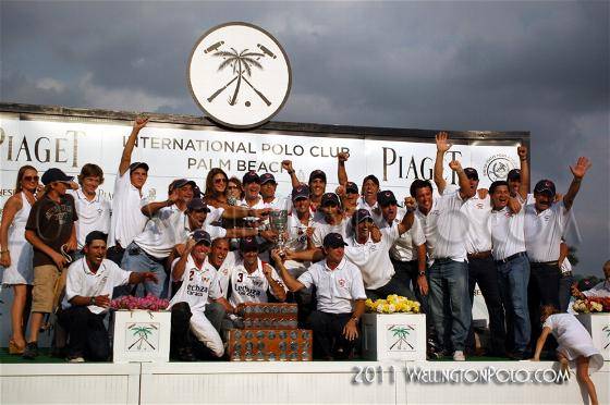 USPA Piaget Gold Cup Played At The International Polo Club Palm Beach