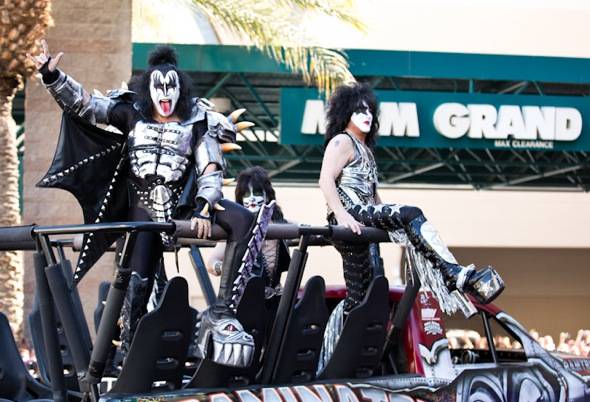 Haute Event: KISS Arrives at the Academy of Country Music Awards