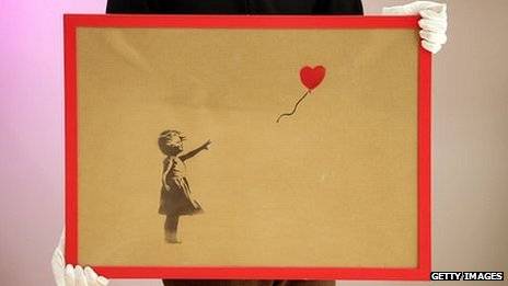 Collection Of Graffiti Artist Banksy’s Work Auctions For $639,000 In London