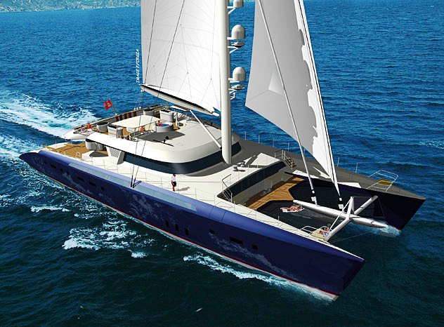 World’s Largest Sailing Catamaran up for Auction at Christie’s “Bid to Save the Earth”