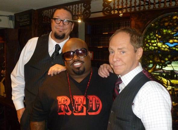 Haute Event: Penn & Teller Film with CeeLo Green for ‘The Voice’