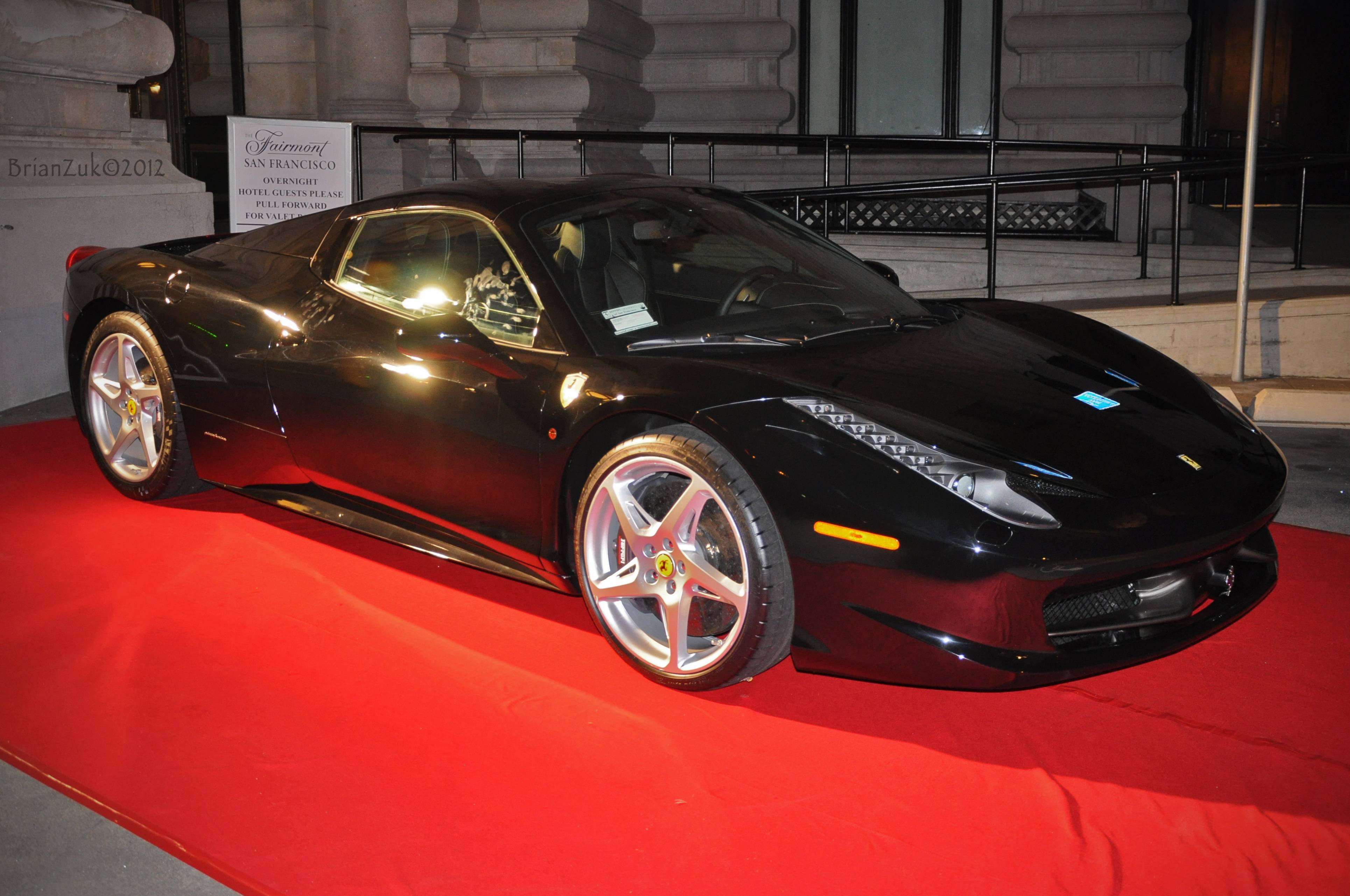 Haute Event – Ferrari SF launch party for 458 Spyder at Fairmount Hotel