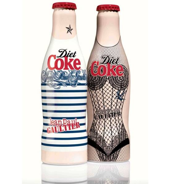 Haute Couture: Jean Paul Gaultier Designs Limited Edition Diet Coke Bottles