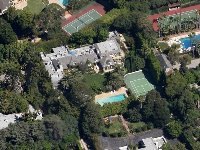 Beverly Hills Mansion owned by Madonna Listed for $28 Million