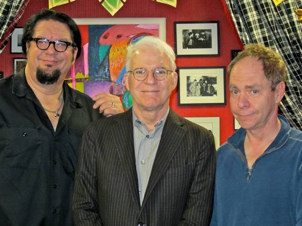 Celebrity Sighting: Steve Martin Checks Out Penn & Teller