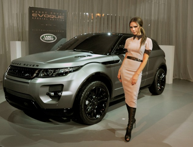 Victoria Beckham and Land Rover Design Team Debut Range Rover Evoque Special Edition in Beijing