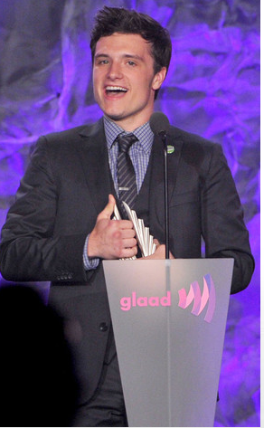 Haute Event: Josh Hutcherson Honored at 2012 GLADD Media Awards