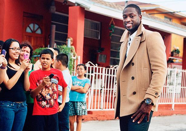 Haute 100 Miami Update: Dwyane Wade Promotes Reading to Kids in Chicago