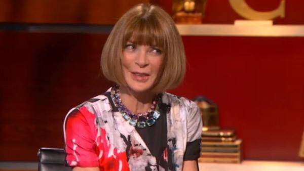 Haute 100 New York Updates: Anna Wintour Appears on Stephen Colbert’s Show