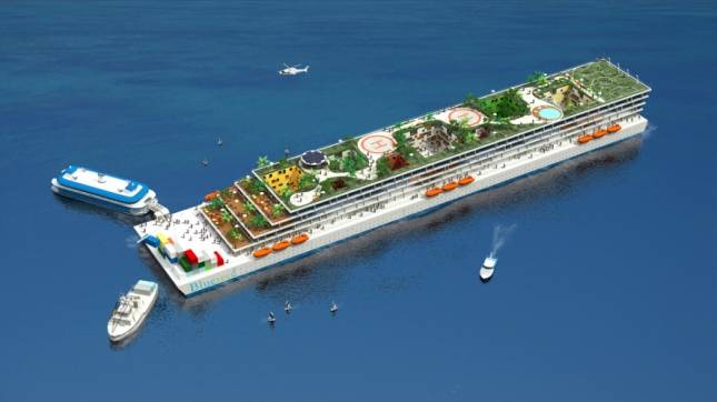 Floating Mini City to Operate as International Extension of Silicon Valley