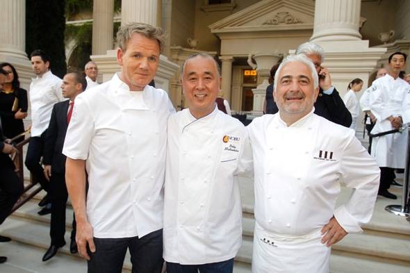 Gordon Ramsay Nobu Guy Savoy