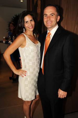 Jessica Burns and Anthony Burns at the Paramount Bay Grand Opening