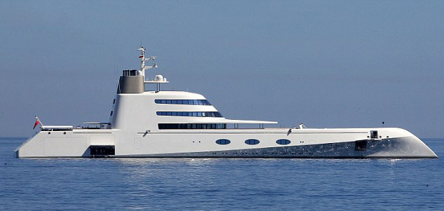 Russian Billionaire’s £300 Million Yacht ‘Lair’ Comes With A ‘Mini Lair’