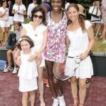 Darcy Miller Nussbaum, Venus Williams and Dylan Lauren