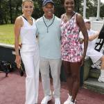 Michael Michele, Russell Simmons, and Venus Williams