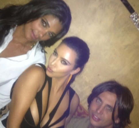 Friends Fashion Fun Rachel Roy and Jonathan Cheban. —Kim Kardashian